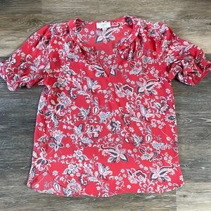 Loft Outlet Paisley Print Blouse